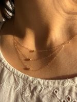 گردنبند سه رج گوی - تصویر 3