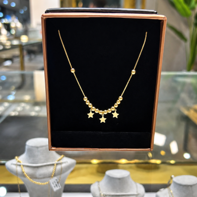گردنبند گوی و ستاره