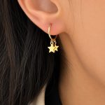 گوشواره حلقه ای ستاره