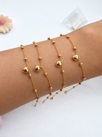 دستبند قلب و گوی - Image 2