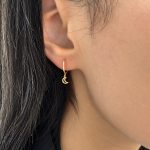 گوشواره حلقه ای ماه