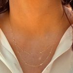 گردنبند دو لاین گوی