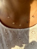 گردنبند پنج قلب تراش - تصویر 3